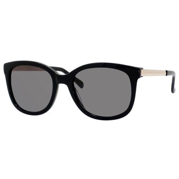 Kate Spade New York Gayla Round Black Gold 807 BN Women\'s Sunglasses w/case main image 3